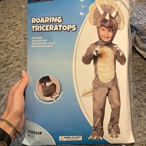 Roaring Triceratops costume - brand new never worn